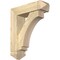 Ekena Millwork Imperial Arts and Crafts Rough Sawn Bracket w/ Offset Brace, Douglas Fir, 6"W x 20"D x 24"H BKT0604X20X24IMP03RDF - alternate 1